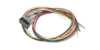 Kabelsatz mit 8-poliger Buchse nach NEM 652, DCC Kabelfarben, 300mm Länge